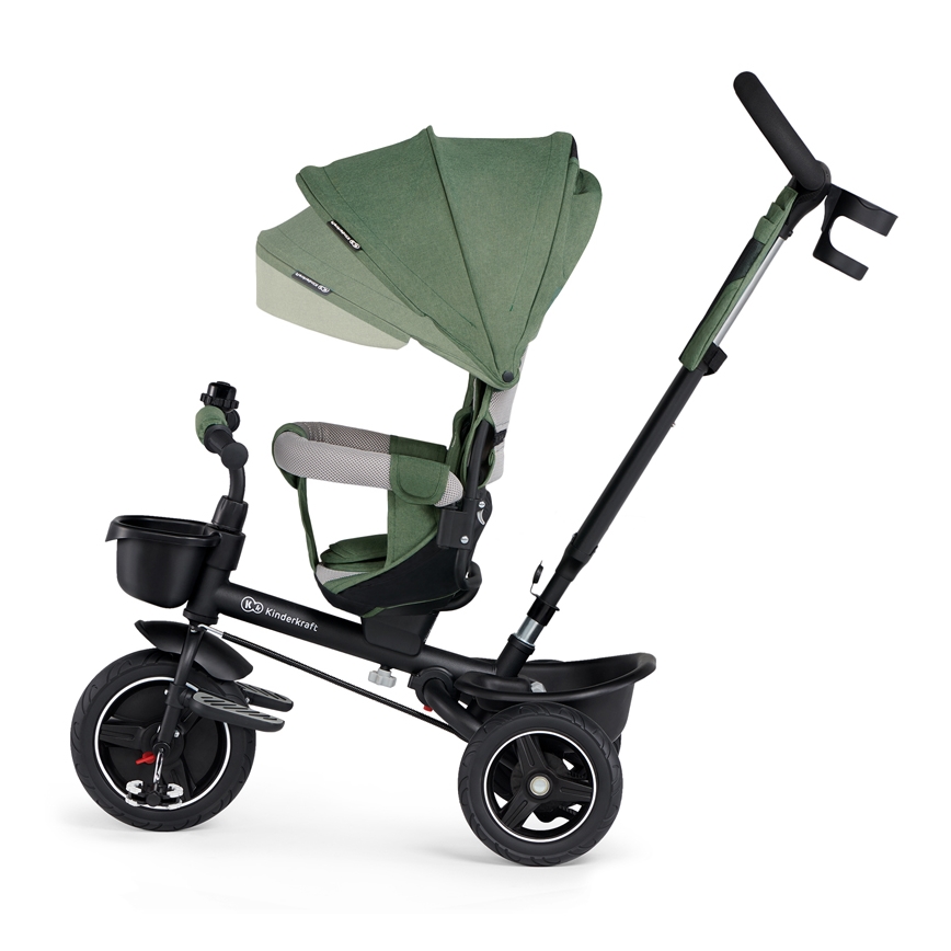 KINDERKRAFT SELECT - Vaikiškas triratis SPINSTEP Premium žalia