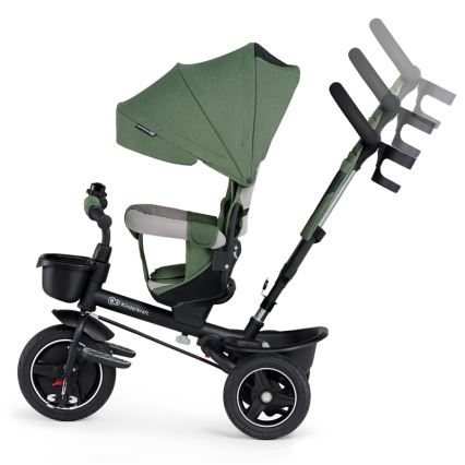 KINDERKRAFT SELECT - Vaikiškas triratis SPINSTEP Premium žalia