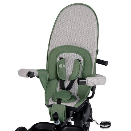 KINDERKRAFT SELECT - Vaikiškas triratis SPINSTEP Premium žalia