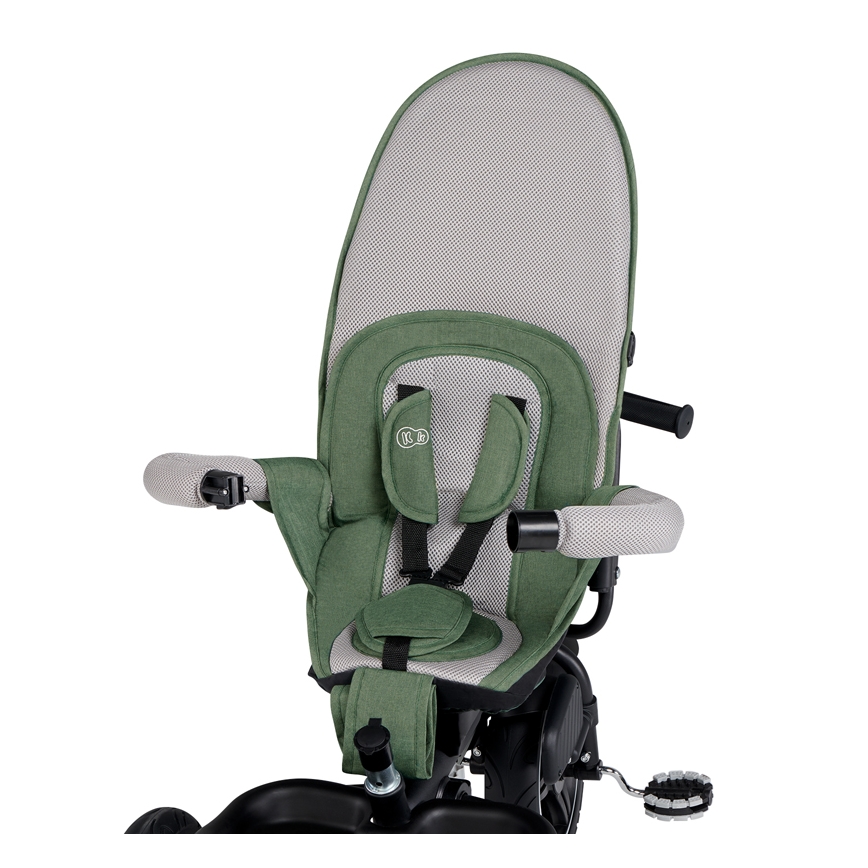 KINDERKRAFT SELECT - Vaikiškas triratis SPINSTEP Premium žalia