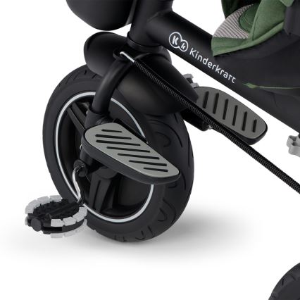 KINDERKRAFT SELECT - Vaikiškas triratis SPINSTEP Premium žalia