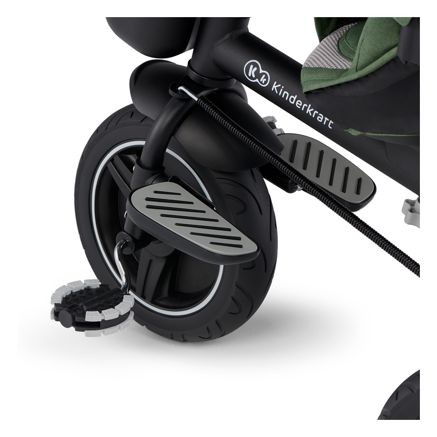 KINDERKRAFT SELECT - Vaikiškas triratis SPINSTEP Premium žalia