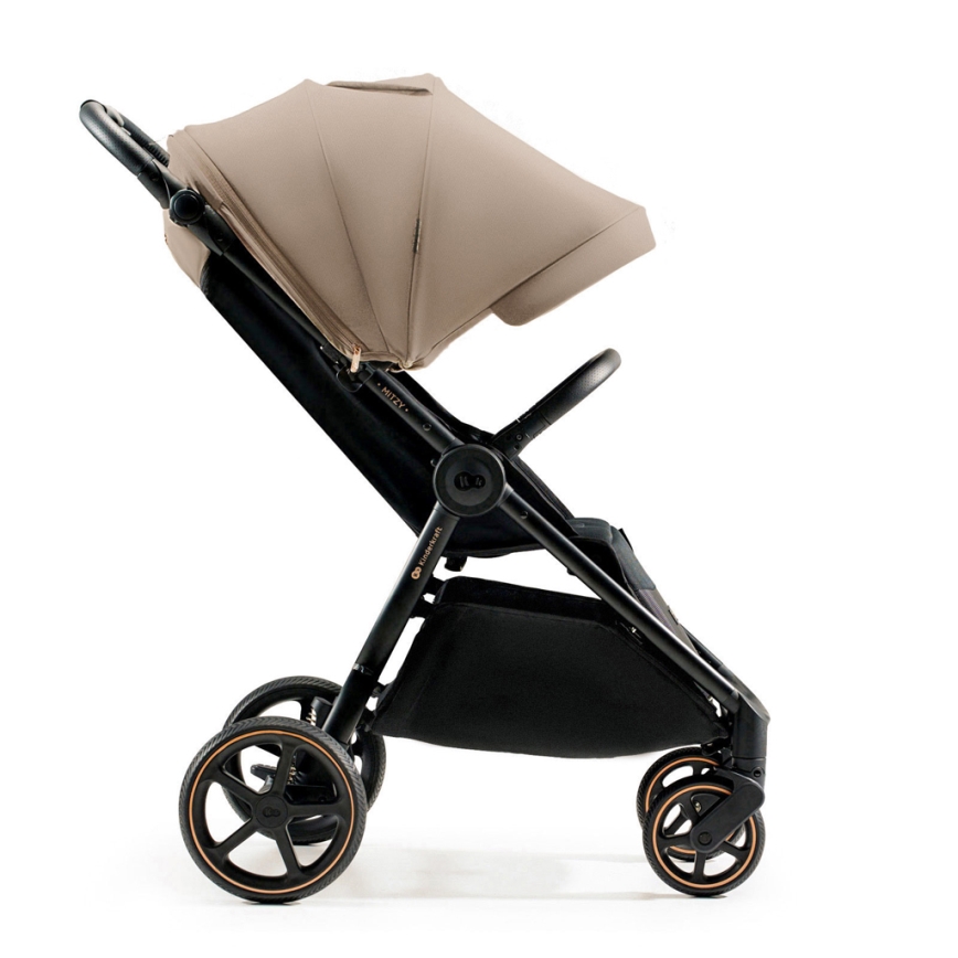 KINDERKRAFT SELECT - Vežimėlis MITZY Linen smėlio spalva