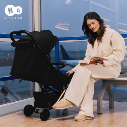 KINDERKRAFT SELECT - Vežimėlis PILOT 2 juoda
