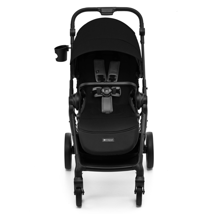 KINDERKRAFT SELECT - Vežimėlis YOXI Pure juoda