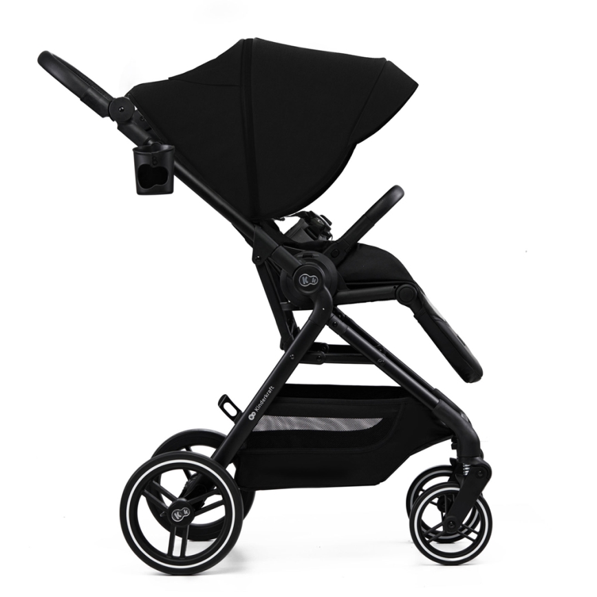 KINDERKRAFT SELECT - Vežimėlis YOXI Pure juoda