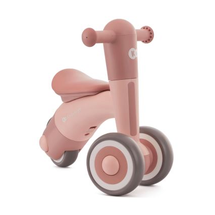 KINDERKRAFT - Stumiamas dviratis MINIBI Premium rausva