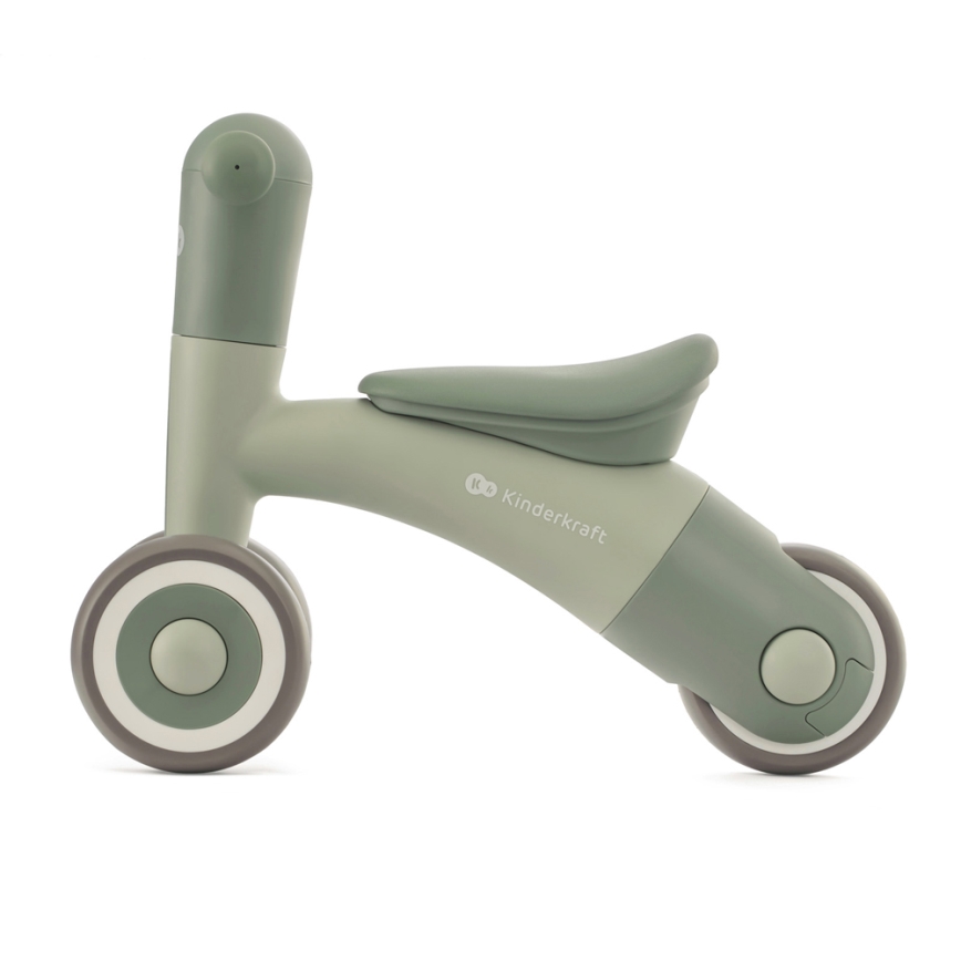 KINDERKRAFT - Stumiamas dviratis MINIBI Premium žalia
