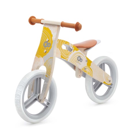 KINDERKRAFT - Stumiamas dviratis RUNNER geltonas