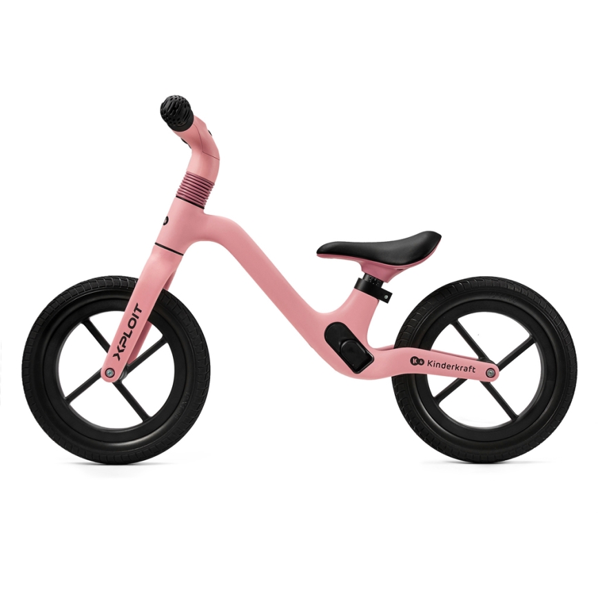 KINDERKRAFT - Stumiamas dviratis XPLOIT Bubblegum rausva