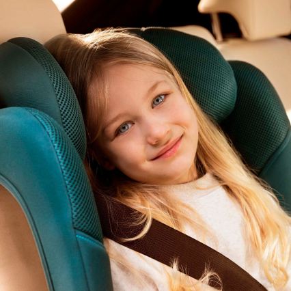 KINDERKRAFT - Sulankstoma automobilinė kėdutė UNITY 2 i-Size 100-150 cm turkio spalvos