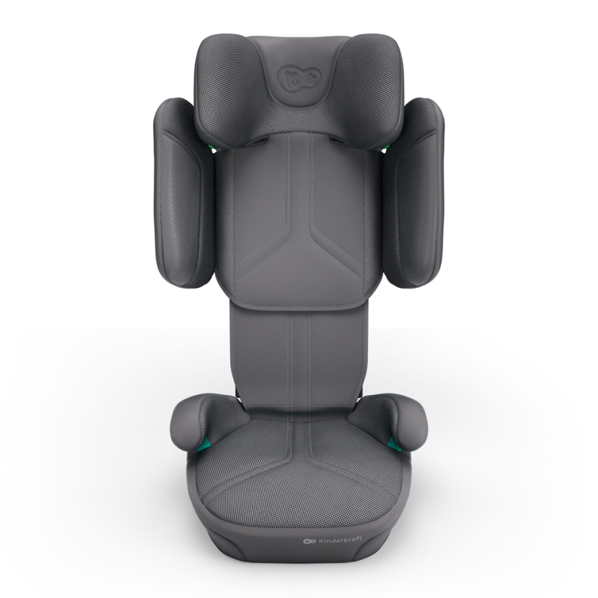 KINDERKRAFT - Sulankstoma automobilinė kėdutė XPAND 2 PRO 100-150 cm pilka