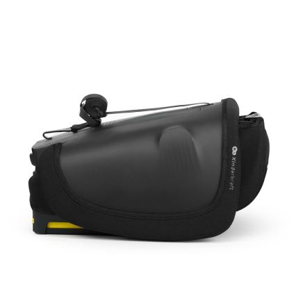 KINDERKRAFT - Vaikiška automobilinė kėdutė FIX2GO i-Size 76-150 cm juoda