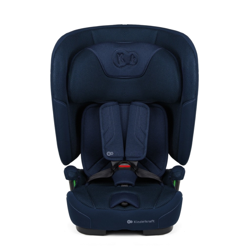KINDERKRAFT - Vaikiška automobilinė kėdutė FIX2GO i-Size 76-150 cm mėlyna