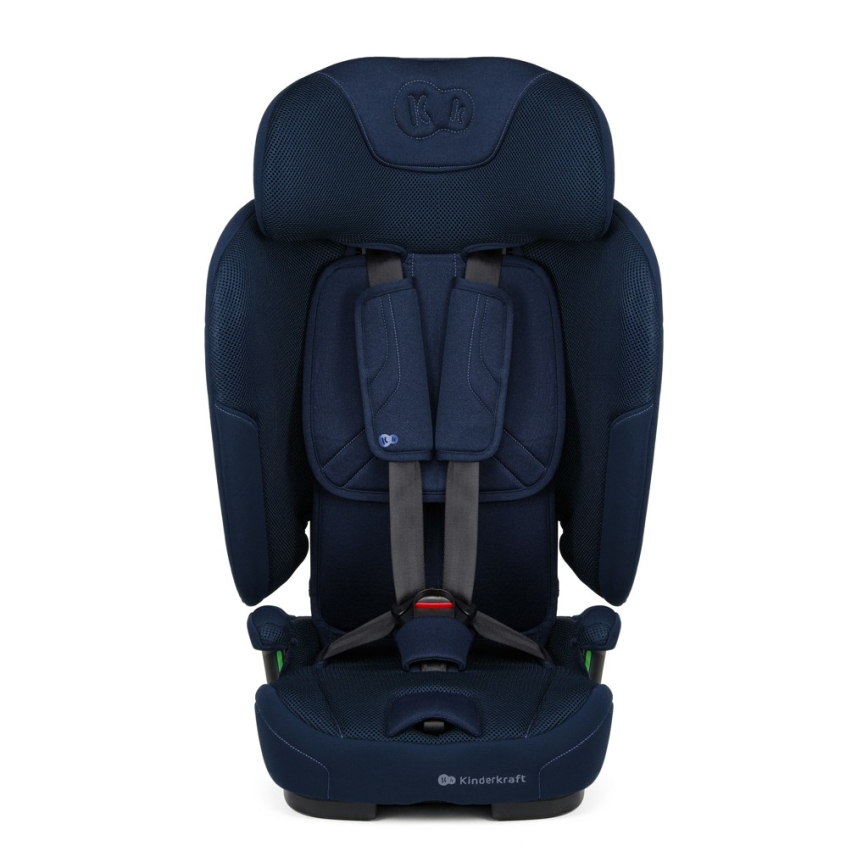 KINDERKRAFT - Vaikiška automobilinė kėdutė FIX2GO i-Size 76-150 cm mėlyna