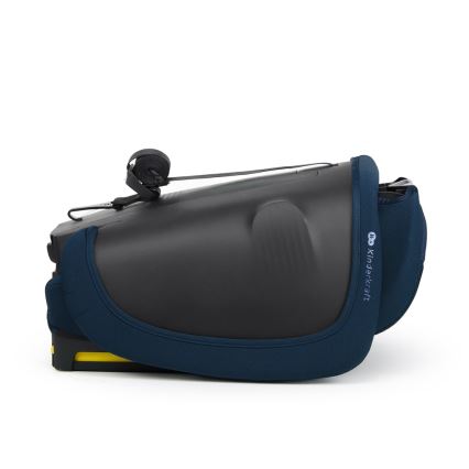 KINDERKRAFT - Vaikiška automobilinė kėdutė FIX2GO i-Size 76-150 cm mėlyna