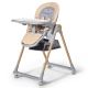 KINDERKRAFT - Vaikiška valgymo kėdė 2in1 LASTREE smėlio/pilka