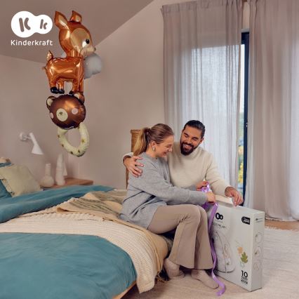 KINDERKRAFT - Vaikiška žaidimų antklodė COZYPLAY pilka
