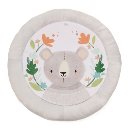 KINDERKRAFT - Vaikiška žaidimų antklodė COZYPLAY pilka