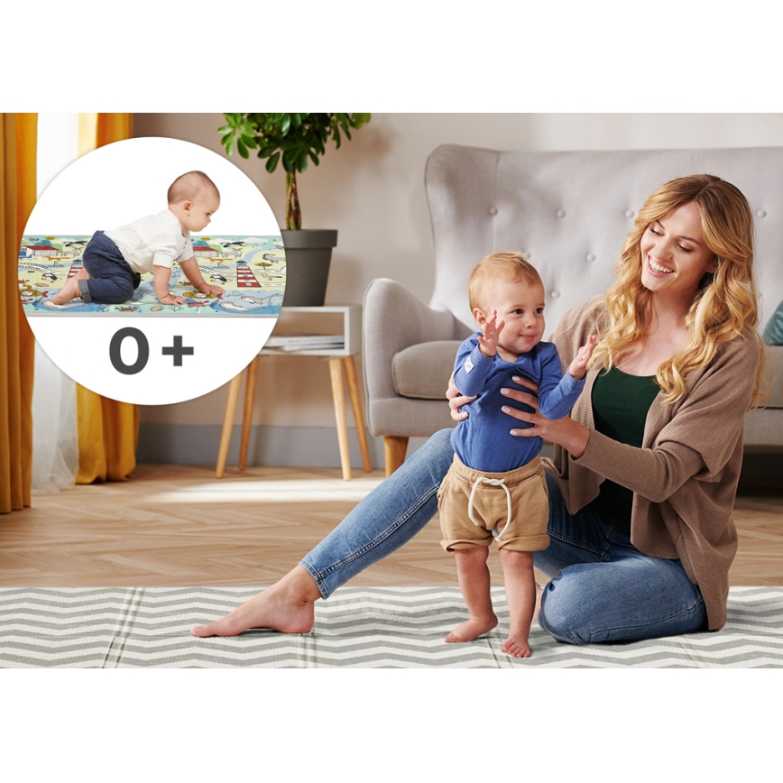 KINDERKRAFT - Vaikiška žaidimų kilimė MATTY 2