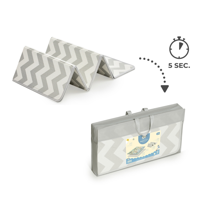 KINDERKRAFT - Vaikiška žaidimų kilimė MATTY 2