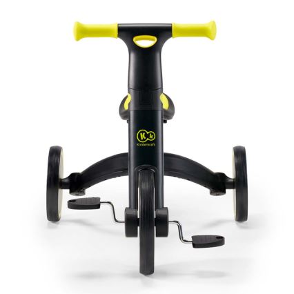 KINDERKRAFT - Vaikiškas triratukas 3in1 4TRIKE geltona/juoda