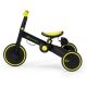 KINDERKRAFT - Vaikiškas stumiamas dviratis 3in1 4TRIKE geltona/juoda