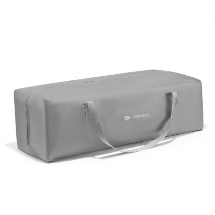 KINDERKRAFT - Vaikiškas žaidimų aptvaras ZIKI, pilkas