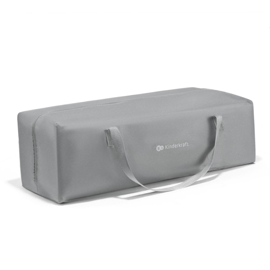 KINDERKRAFT - Vaikiškas žaidimų aptvaras ZIKI, pilkas