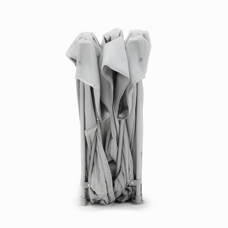 KINDERKRAFT - Vaikiškas žaidimų aptvaras ZIKI, pilkas