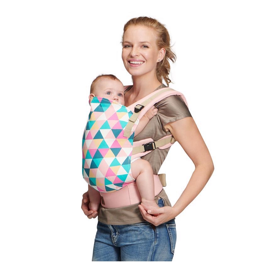 KINDERKRAFT - Vaiko nešioklė NINO rožinė