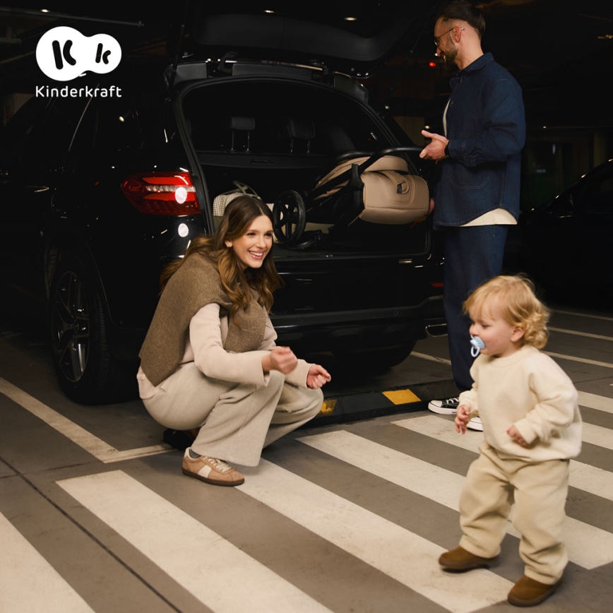 KINDERKRAFT - Vežimėlis LOOM smėlio spalva
