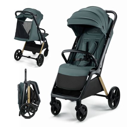 KINDERKRAFT - Vežimėlis LOOM žalia
