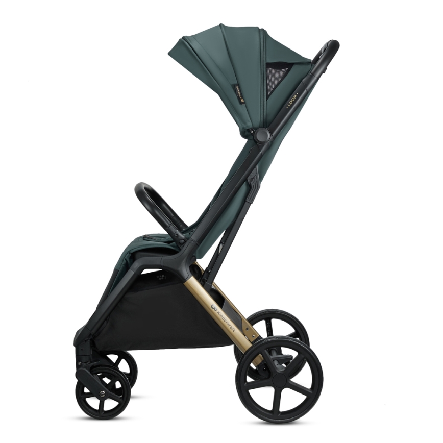 KINDERKRAFT - Vežimėlis LOOM žalia
