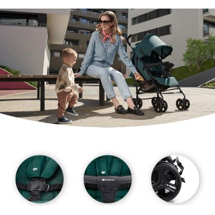 KINDERKRAFT - Vežimėlis TIK Green miškas