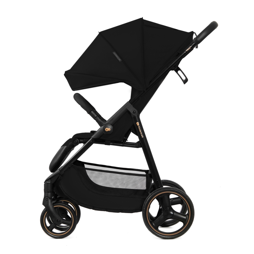 KINDERKRAFT - Vežimėlis TRIG 3 Onyx juoda