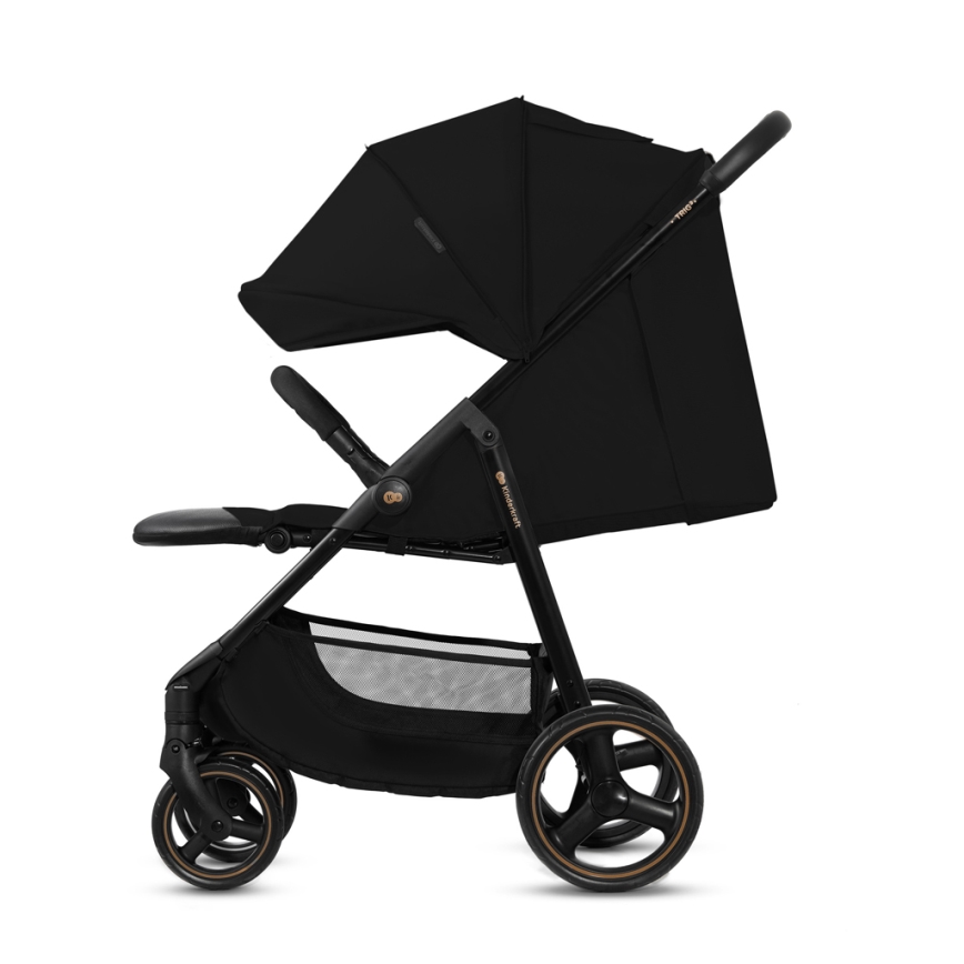 KINDERKRAFT - Vežimėlis TRIG 3 Onyx juoda