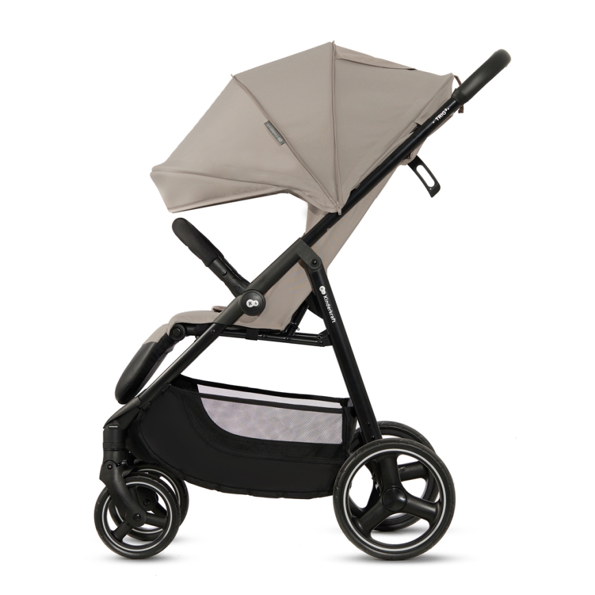 KINDERKRAFT - Vežimėlis TRIG 3 Stone smėlio spalva