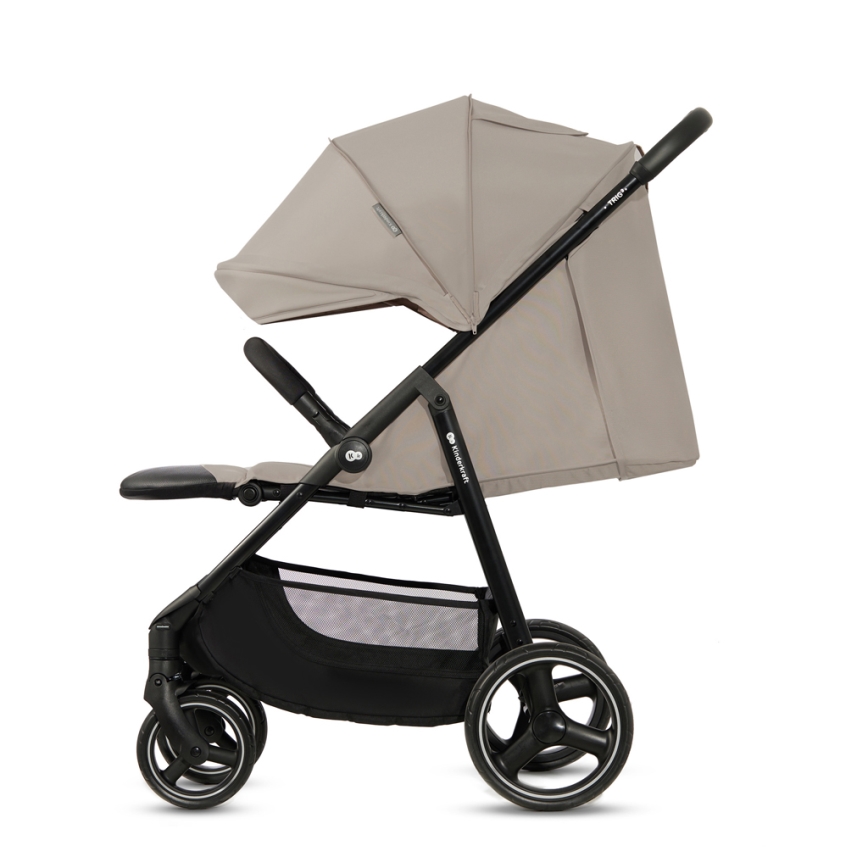 KINDERKRAFT - Vežimėlis TRIG 3 Stone smėlio spalva