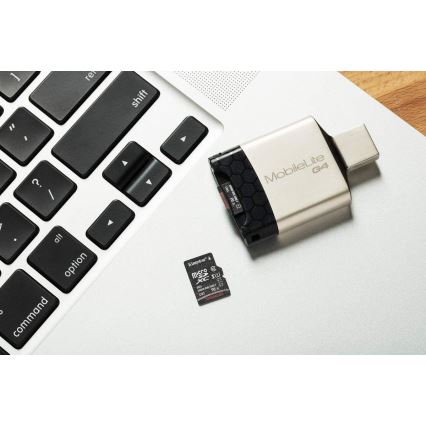 Kingston SDCS2/64GB - MicroSDXC 64GB Canvas Select Plus U1 100MB/s + SD adapteris