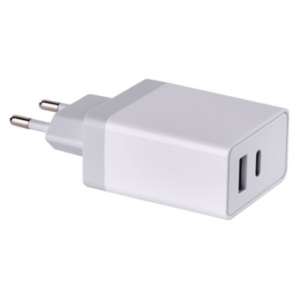 Kištukinis lizdas USB adapteris QUICK 230V / 1,5–3,0A