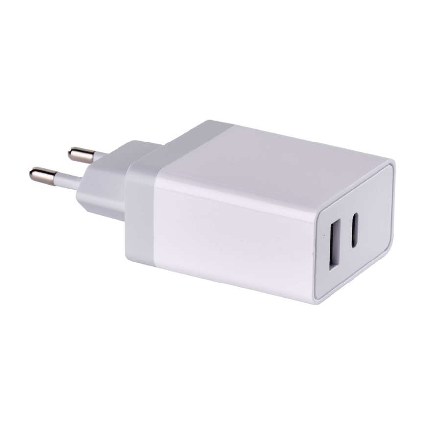 Kištukinis lizdas USB adapteris QUICK 230V / 1,5–3,0A