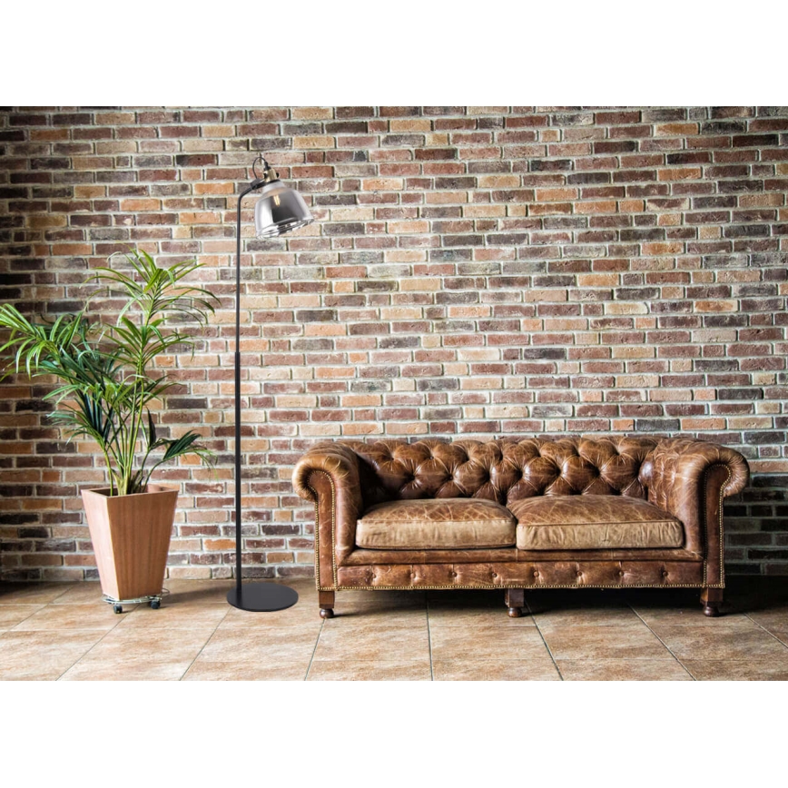 – Toršeras ASGARD 1xE27/11W/230V pilka/juoda/auksinė