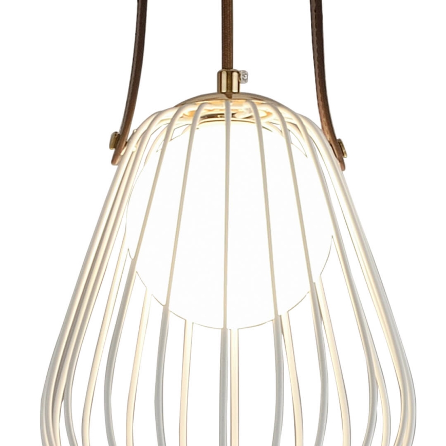 Sieninė lempa MEMORY 1xG9/4W/230V balta/ruda