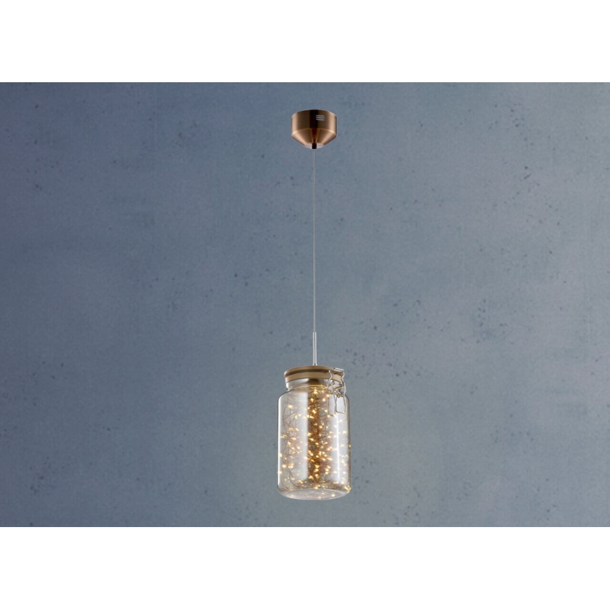 LED Pakabinamas sietynas JAR LED/5W/230V varis/medis