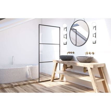 LED sieninis šviestuvas STARLIGHT 5xG9/3W/230V matinis chromas