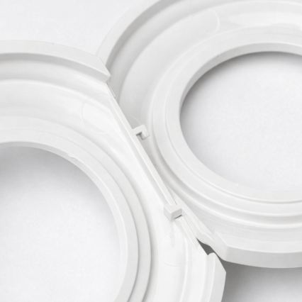 Kliklap – retro kraštinis keraminis rėmelis, baltas