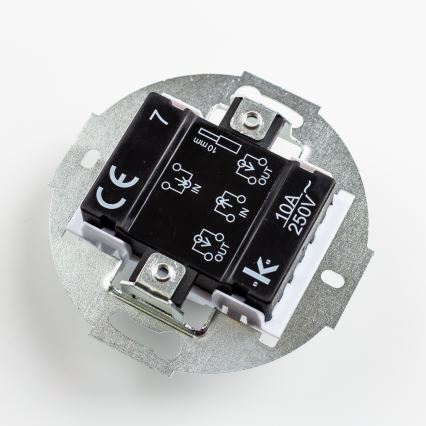 Kliklap - Retro kryžminis jungiklis be rėmelio nr. 7 mėlynas