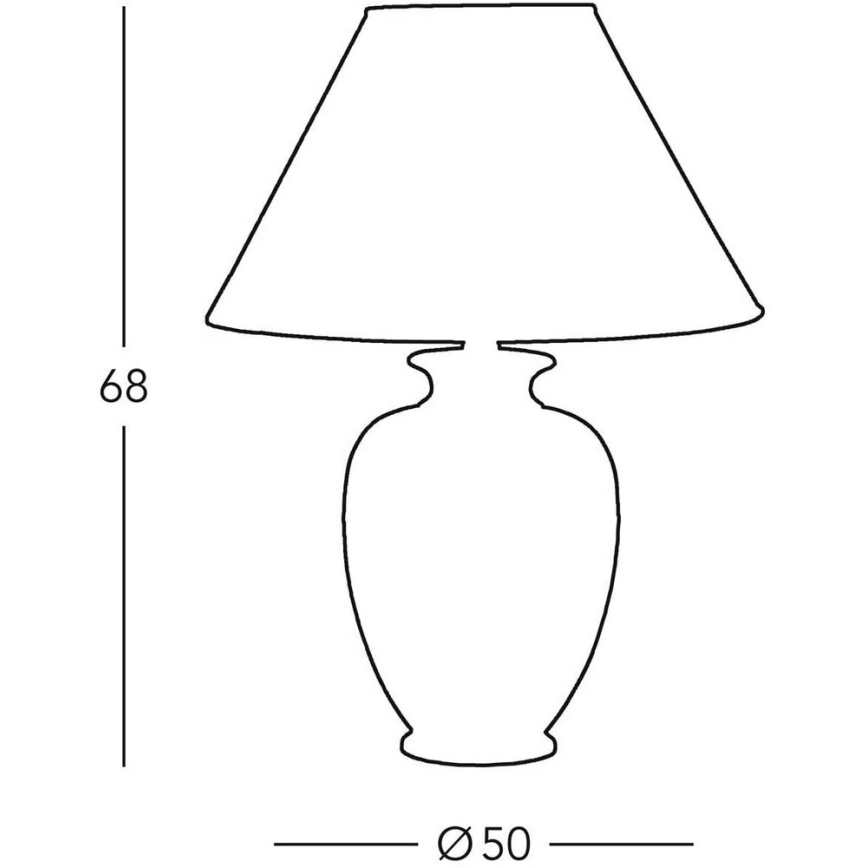 Kolarz 0014.75 - Stalinis šviestuvas GIARDINO 1xE27/100W/230V