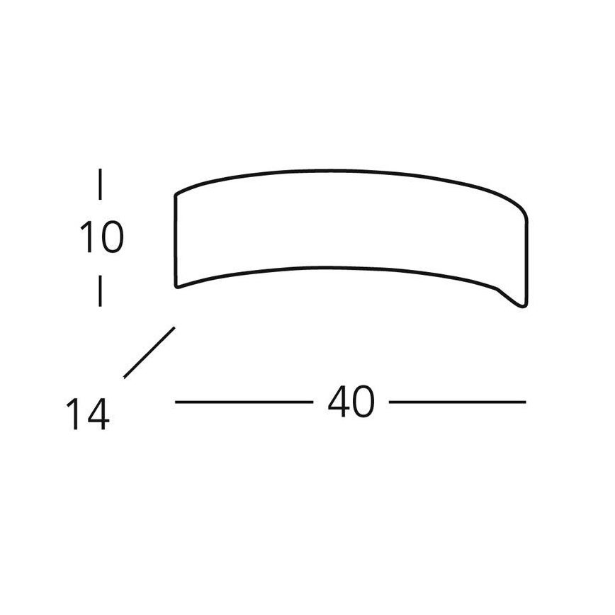 Kolarz 0291.61 - Sieninis šviestuvas ARCO 1xG9/48W/230V